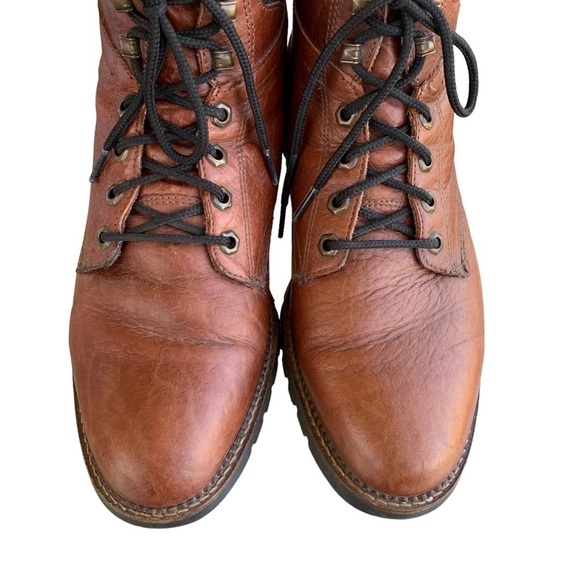 H.S. Trask Mens Brown Leather Ankle Lace Up Chukka Boots Size 10 M Made in USA main image 5